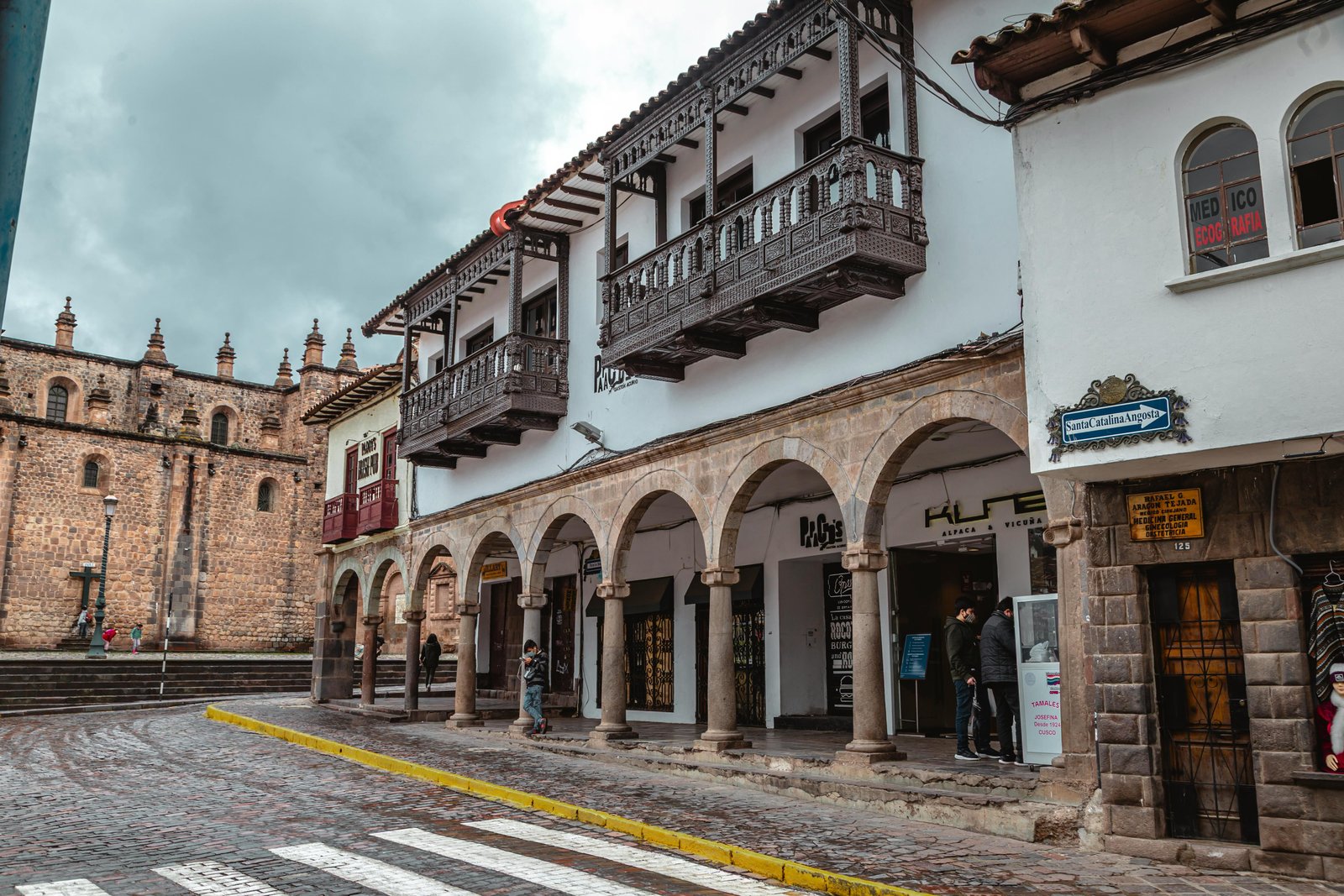 Spanish colonial architecture in Cusco, Peru. The Latin American market where African stories find new audiences. LCOM Translations.